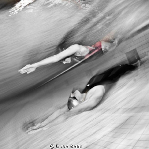 Divers...face to face. by Dave Benz 
